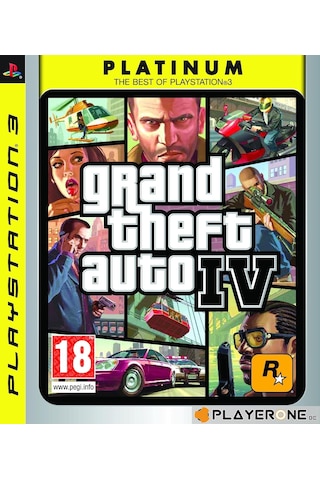 Gta Iv Platinum Ps3 Cd Oyun Tehsir