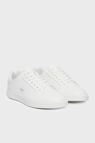 Calvin Klein Deri Logolu Sneaker Ayakkabı Hw0hw032950k4 Bayan Ayakkabı Hw0hw03295 0k4 Beyaz