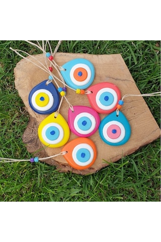 7'li Gökkuşağı Nazarlık Set Balkon & Bahçe & Duvar Süsü