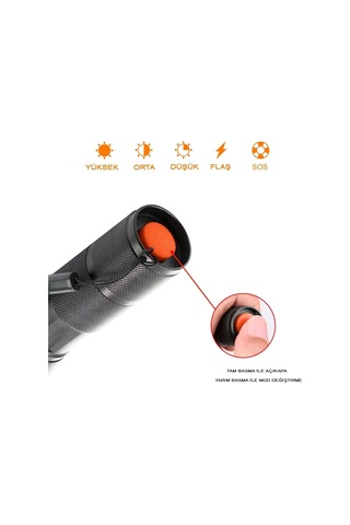 En Güçlü Şarjlı El Feneri Wt-023