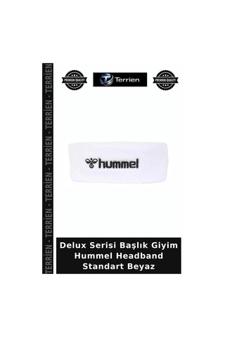 Delux Serisi Başlık Giyim Hummel Headband Standart Beyaz