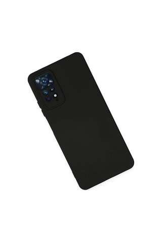 Ventra Redmi Note 11 Pro Kılıf Nano İçi Kadife Silikon - Siyah Ventra