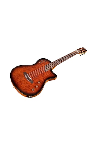 Cordoba Stage Thinbody Elektro Klasik Gitar Edgeburst