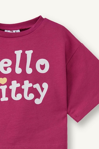 Defacto Hello Kitty Oversıze Tişört Kız Bebek H0674a526smpn73 Pembe-pn73