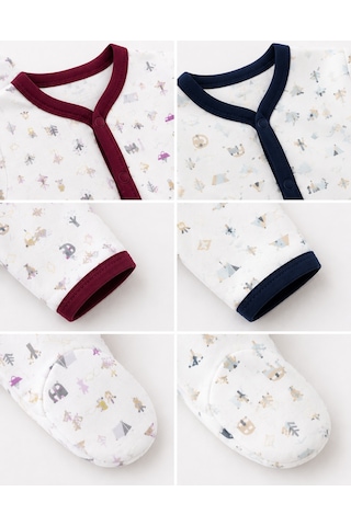 Babyhola Unisex Yenidoğan Bebek Zıbın Takımı 12766 Pembe
