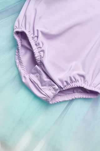 Le Mabelle Lila Tül Etekli Kız Bebek Balerin Elbise - Ines Lila