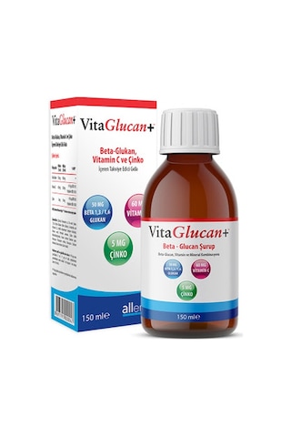 Vitaglucan Beta-Glucan Vitamin Şurup 150 Ml
