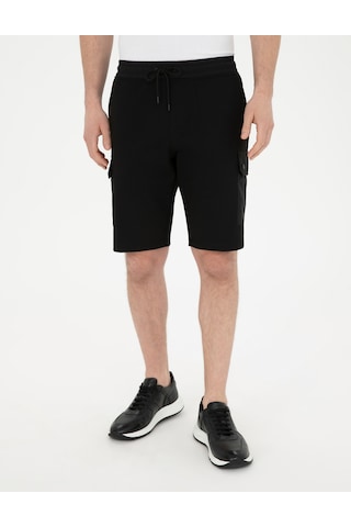 Pierre Cardin Erkek Siyah Şort Örme 50288263-vr046 Siyah