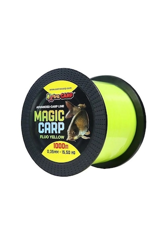 Extra Carp Magic Carp 0.35mm 1000m Fluo Yellow Bobin Misina