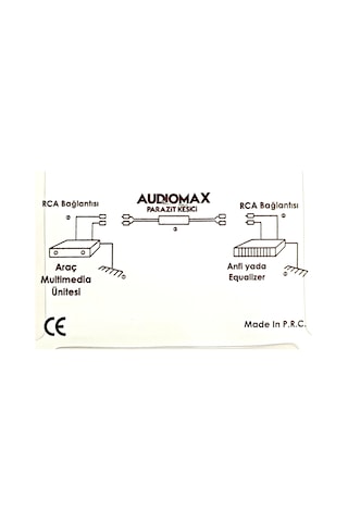 Audiomax Mx-16 Oto Amfi Parazit Kesici Parazit Önleyici