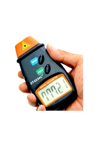 Ayrex Tls Robotik Dt-2234c Dijital Lazermetre Rpm Takometre Hız Göstergeli Devir Ölçer
