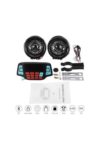 Motosiklet Usb Şarj Ve Müzik Sistemi