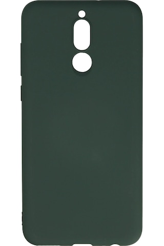 Newface - 95 - Huawei Mate 10 Lite Kılıf Nano İçi Kadife Silikon - - Csmo-tex - Koyu Yeşil