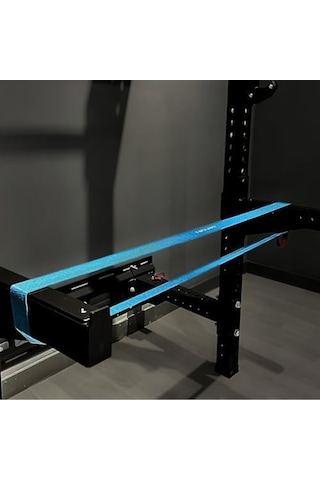 Barfiks Lastiği Orta Sert Mavi Direnç Bandı Pull Up Assistance Band Barfiks Çekme Destek Lastiği, Crossfit & Fitness Egzersiz Bandı