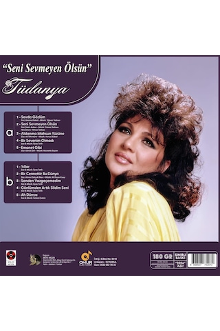 Tüdanya - Seni Sevmeyen Ölsün Plak