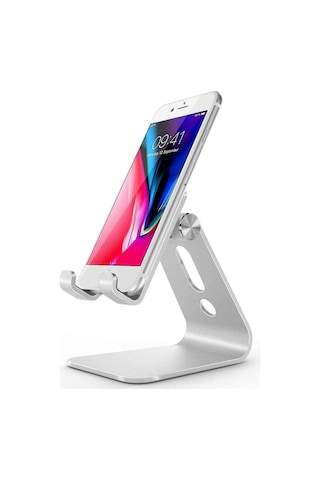 Lexroo Ht-50 Alüminyum Telefon Standı Tutucu Aşağı Yukarı Hareketli İphone İle Uyumlu Galaxy Huawei