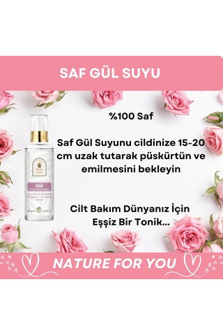 Sera Natura Gül Suyu İçerikli Arındırıcı ve Gözenek Sıkılaştırıcı Tonik 100 ML
