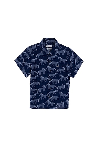 U.s. Polo Assn. Erkek Çocuk Lacivert Gömlek Kısa Kollu 50307981-vr033 Lacivert