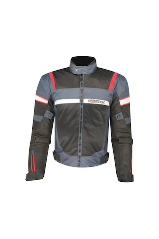 Motosiklet Montu 4 Mevsim Maxdura Kumaş File Çok Foksiyonlu Cepler Motor Mont Rature Blue