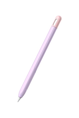 Microsonic Pencil Pro Kılıf Mat Silikon Pembe Lila