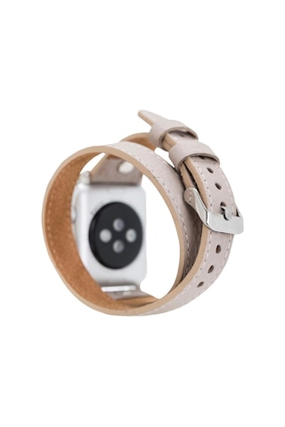Apple Watch Uyumlu Deri Kordon 38-40-41mm Slim Dtst Erc3 Diğer