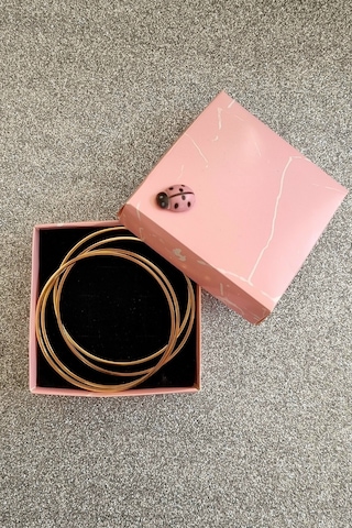 Trade Bazaar Kadın 4'lü Lüks Yüksek Kalite Çelik 65 MM Ajda Bilezik Çelik Kararmaz Bileklik