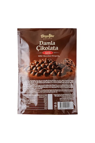 Beyoğlu Sütlü Damla Çikolata 100 Gr Kurabiye,pasta Ve Kek İçin