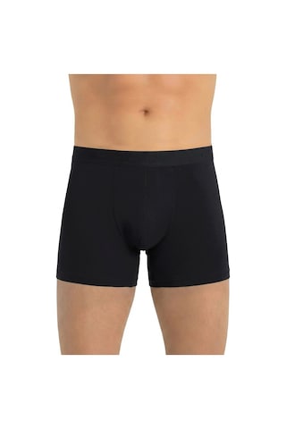 Öts Erkek Modal Boxer Modal Esnek Ve Konforlu 2641 Siyah