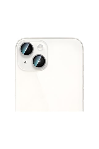 Apple iPhone 15 Uyumlu Caseworld Alloy Serisi Oleofobik Anti Reflective Kamera Lens Koruyucu Gümüş