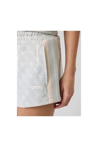 Guess 4g Jacquard Shorts - Monologo Kadın Şort Bej