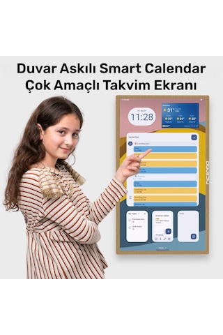 Npo NW3299T 32'' Full HD 4/64GB Android Dokunmatik Dijital Aile Takvimi Smart Led Ekran