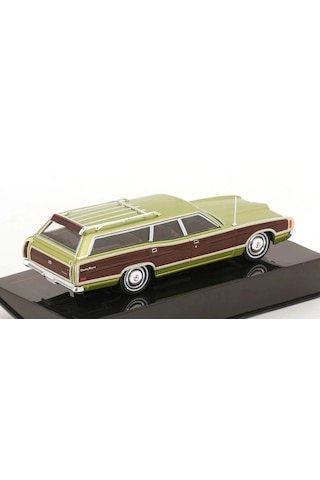 1:43 Ölçek Ixo 1972 Ford Ltd Country Squire Diecast Metal Minyatür Model Araba 10cm