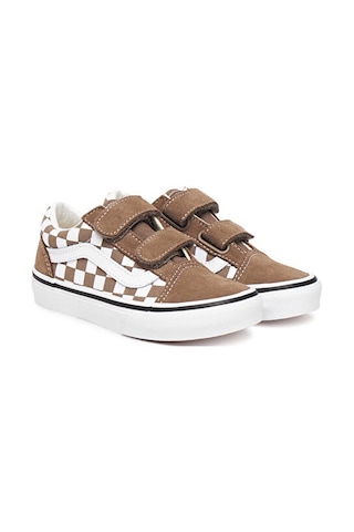Vans Old Skool V Çocuk Günlük Ayakkabı Vn000cya1nu1 Kahverengi Kahverengi