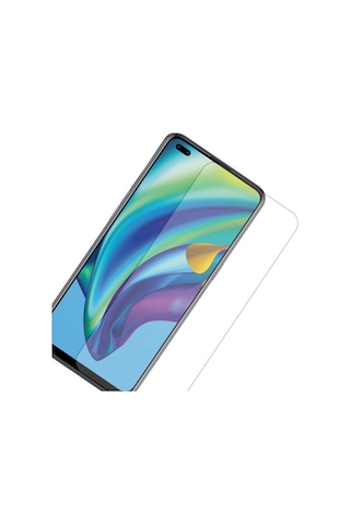 AnındaGelir Oppo Reno 4 Lite (3 Adet) Kırılmaz Ekran Koruyucu Tempeli Cam