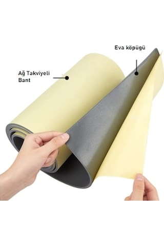 Türkeli Yapışkanlı Eva Oto Ses Yalıtım Malzemesi 50 x 100 CM