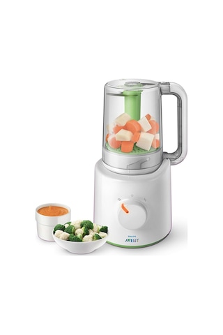 Philips Avent SCF870 Wasabi Bebek Buharlı Pişirici ve Blender