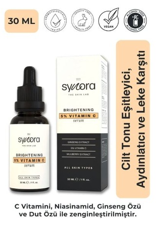 Synora Aydınlatıcı ve Cilt Bariyerini Güçlendirmeye Yardımcı Cilt Bakım Seti