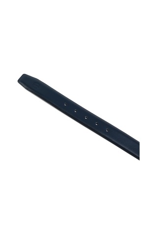 Lacivert Erkek F-734-01 Grande Arsel Deri Klasik Kemer Genişlik 3.5 Cm