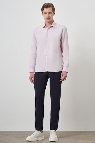 Morven Erkek Pembe Slim Fit İtalyan Yaka Gömlek 25mc004021150 Pembe Pembe