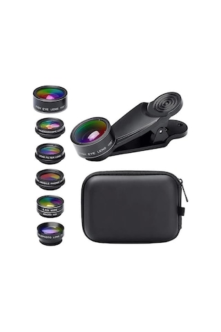 Powermaster Pm-25951 Telefon Kamera 6lı Set Lens Kiti Çok Renkli