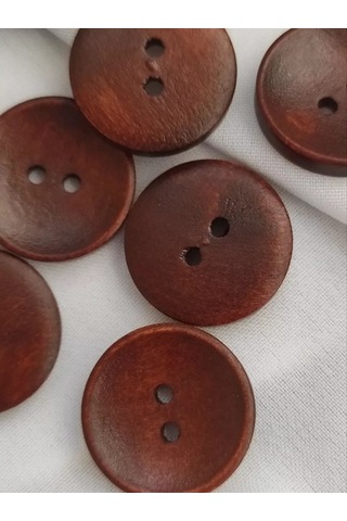Modiste Ahşap Düğmeler 20 Mm 95146793