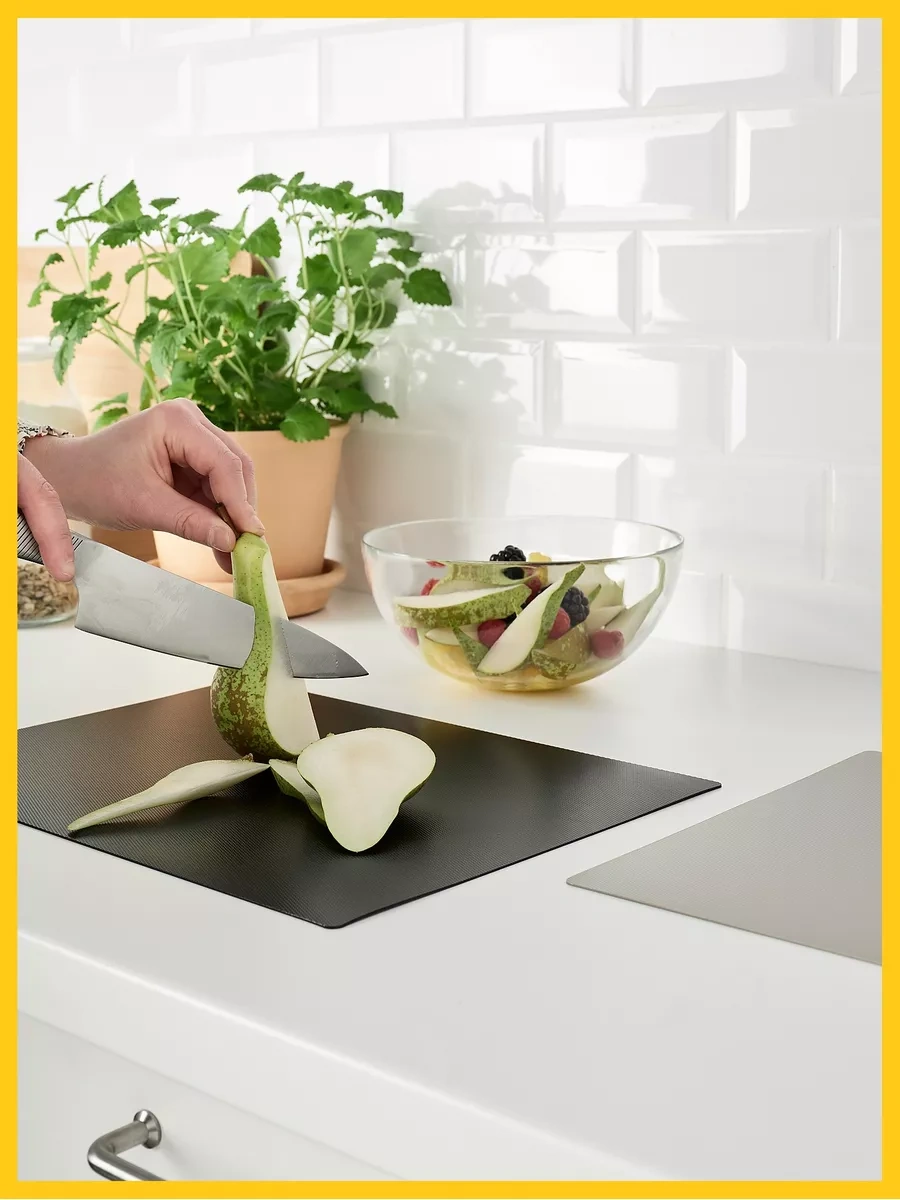 Ikea Mutfak İçin Esnek Kesme Tahtası Seti 174362504 Bej