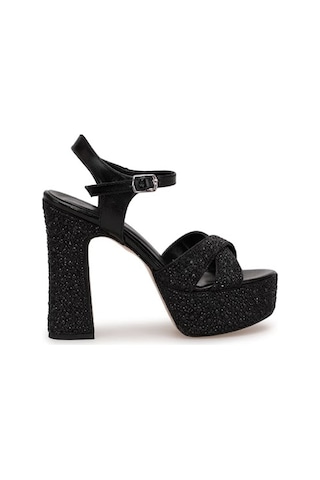 Ayakkabı Fuarı Elit Fls053-451c Kadın Platform Ayakkabı Siyah