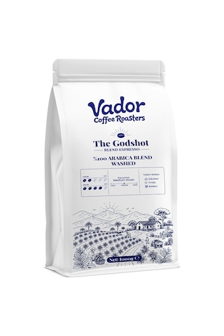 Godshot Blend Espresso Kahve 1000gr Öğütülmüş Espresso