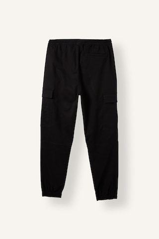 Defacto Regular Fit Beli Bağcıklı Kargo Cepli Jogger Pantolon F4681ax26aubk81 Siyah-bk81