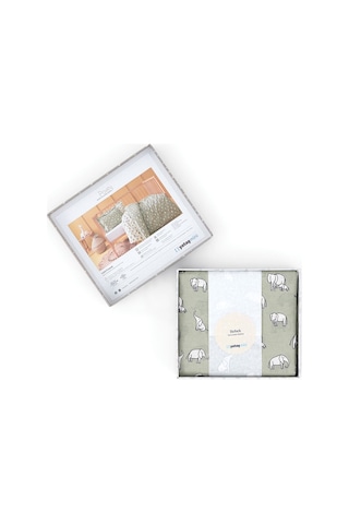 Yataş Mini Povey Bebek Ranforce %100 Pamuk Nevresim Takımı - Adaçayı