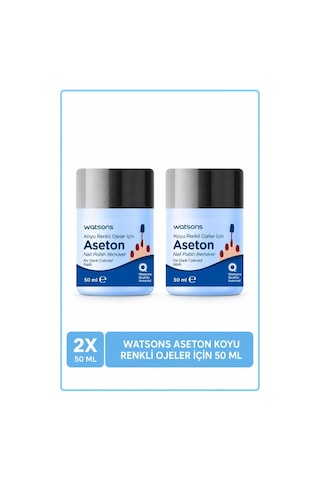 Watsons Koyu Renk Ojeler İçin Aseton 50ml Trx2