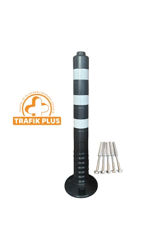 Trafik Plus 75 Cm Siyah Delinatör , Esnek Duba