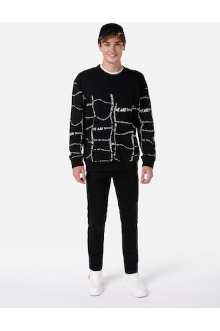 Colin's Colins Siyah Erkek Sweatshirt