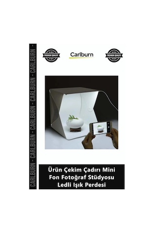 Özel Üretim Taşınabilir Katlanır Ürün Çekim Çadırı Mini Fon Fotoğraf Stüdyosu Ledli Işık Perdesi